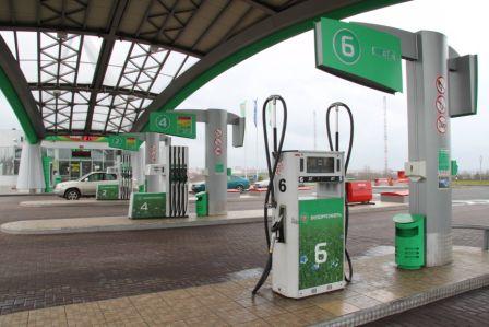 После реконструкции открыта необычная лепельская заправка 