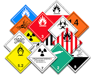 Ограничения на перевозку опасных грузов в Российской Федерации